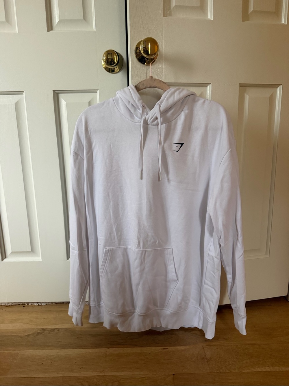 Gymshark Women’s White Pullover Hoodie